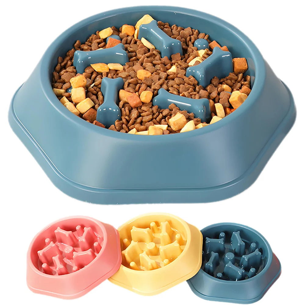 Slow Feeder Dog Bowl (Anti-choking)