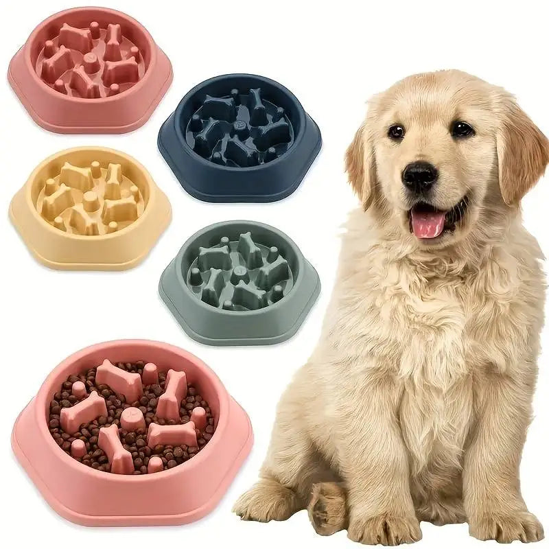 Slow Feeder Dog Bowl (Anti-choking)