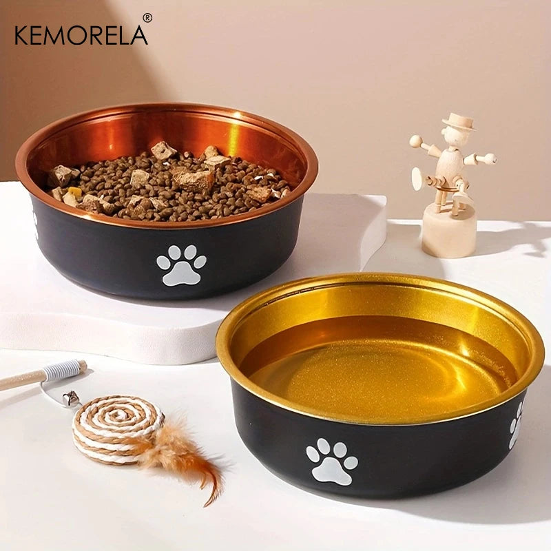 Anti-Slip Stainless Steel Dog Bowl