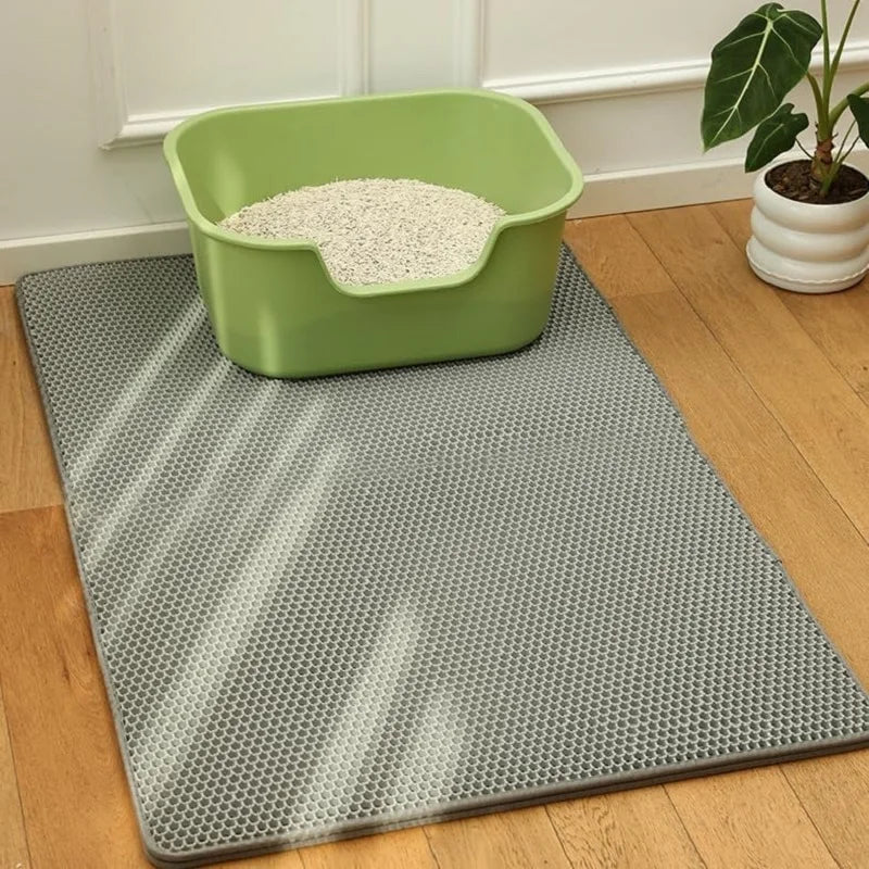 Double-Layer Waterproof Cat Litter Mat