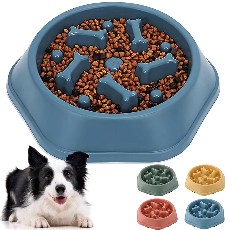 Slow Feeder Dog Bowl (Anti-choking)