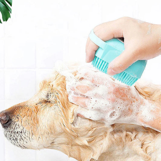 Soft Silicone Pet Bathing Brush