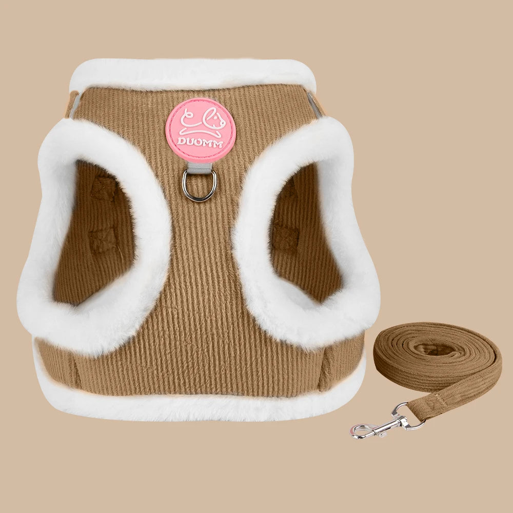 Fur Cat &. Dog Harness and Leash Set – Winter Edition