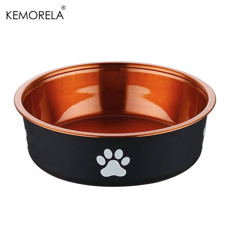 Anti-Slip Stainless Steel Dog Bowl