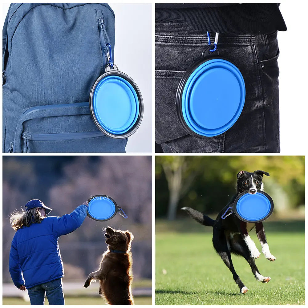 Collapsible Dog Bowl (Portable)