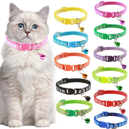 Pet Cat & Dog Bell Collar – Adjustable